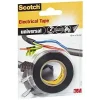 Elektrikertape - 3M Scotch 15 mm x 10 m Sort