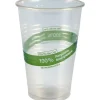 Engangsglas 20cl bionedbrydelig - 3000 stk
