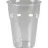 Engangsglas 9,5cm Ø7,2cm 20 cl klar PS enkeltindpakket - 500 stk