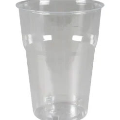 Engangsglas 9,5cm Ø7,2cm 20 cl klar PS enkeltindpakket - 500 stk