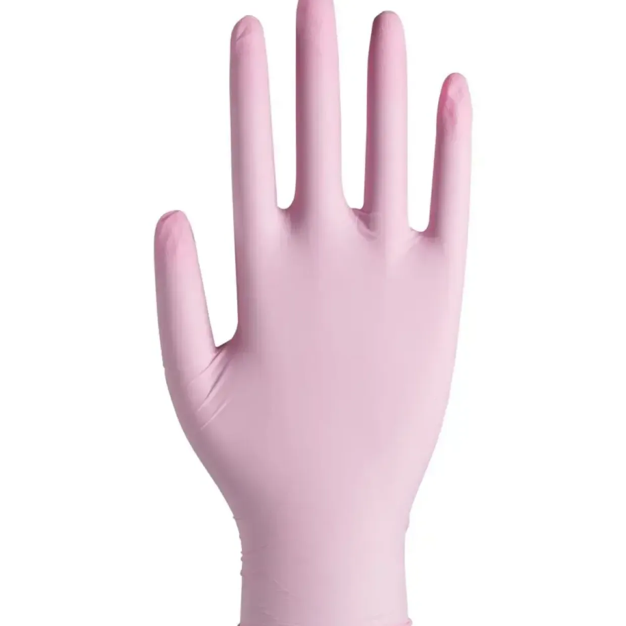 Engangshandsker ABENA Classic Sensitive pink M pudderfri - 100 stk