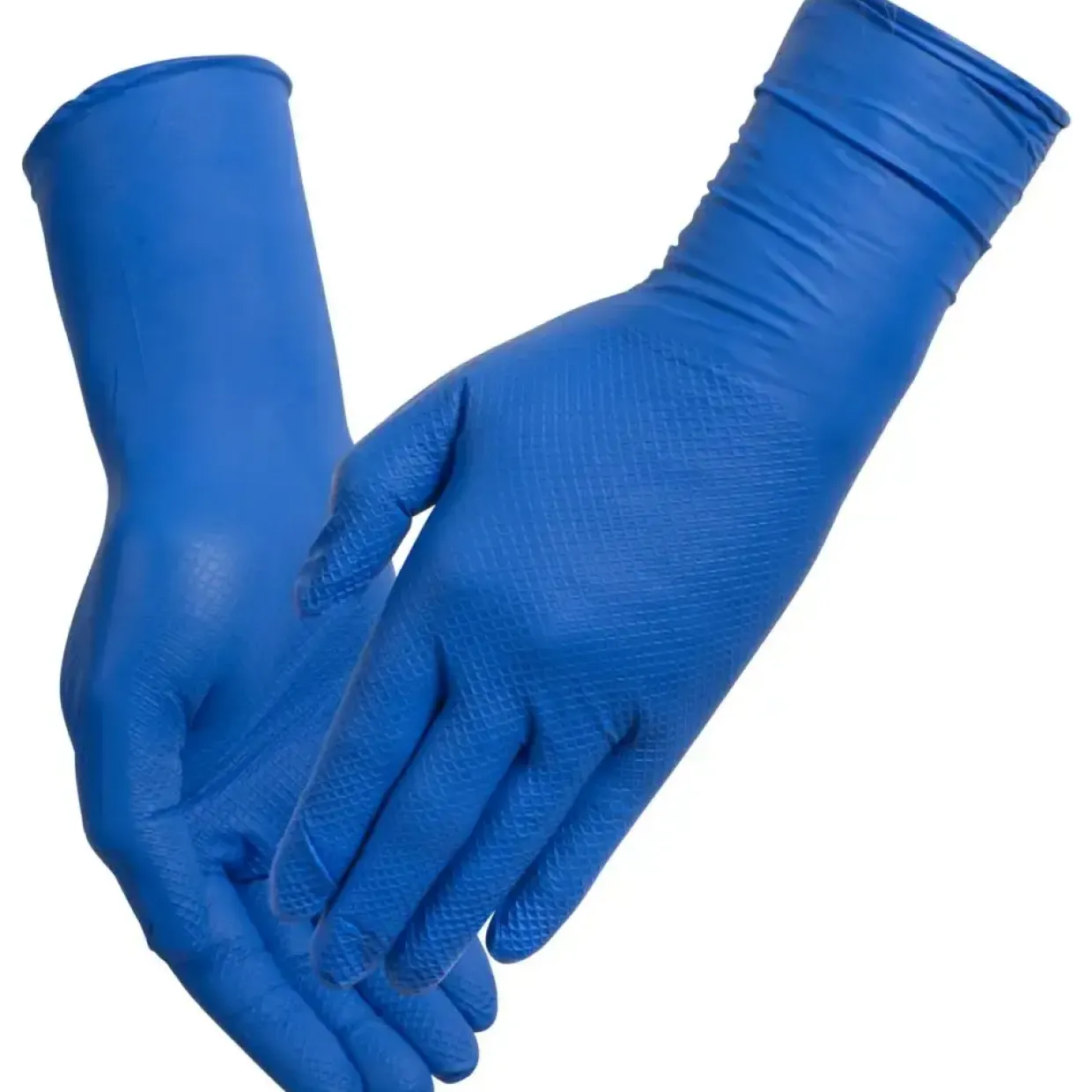 Engangshandske – THOR Ultra Grip Long – XXL – mørkeblå – 50 stk<