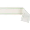 Engangsmoppe, 60x12cm, hvid, mikrofiber, til velcro - 25 stk