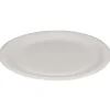 Engangs tallerkner, Gastro-Line, hvid, økonomi, pap, 23 cm - 500 stk