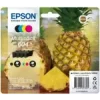 Epson T604, Blækpatron, 4 Farver, Sampak
