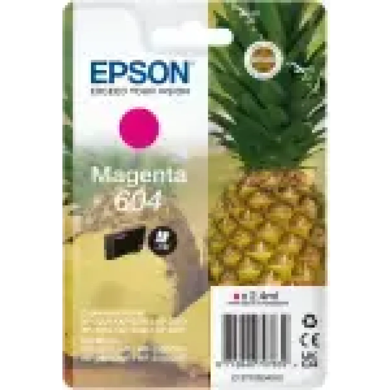 Epson T604, Blækpatron, Magenta, 130 sider