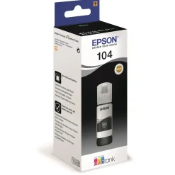 Epson T104 - Blækpatron - Sort - EcoTank