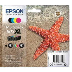 Epson T03U 603XL, Blækpatron, Sampak med 4 farver