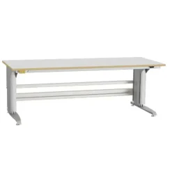 ESD-arbejdsbord Bord 400 2000x800mm grå HPL