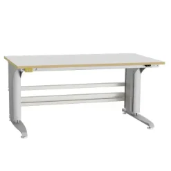 ESD-arbejdsbord Bord 400 1500x800mm grå måtte