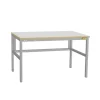 ESD-arbejdsbord Let H 1200x800mm grå måtte