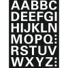 Etiketbogstaver - Herma Vario A-Z 15mm - Hvid - 2 ark - Køb minimum 10 stk.