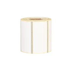 Etiketrulle - Zebra Z-Select 2000D 76x76mm - Termopapir m. coating - Køb minimum 18 stk.