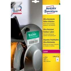 Etiketter Avery ultra resistente strækbare 99,1x42,3 (120)