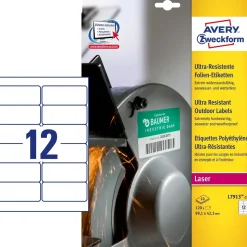 Etiketter Avery ultra resistente strækbare 99,1x42,3 (120)