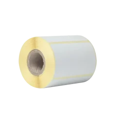 Etiketter Brother Direct thermal label roll 76x44 mm, 400 labels/roll (8) white