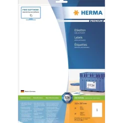 Etiketter print selv HERMA Premium 210x297 (10)