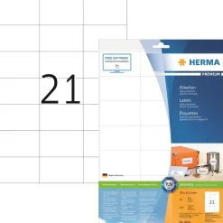 Etiketter print selv HERMA Premium 70x42,3 (210)