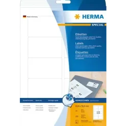 Etiketter print selv HERMA Special inkjet 83,8x50,8 (250)