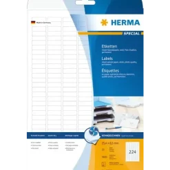Etiketter print selv HERMA Special Inkjet 25,4x8,5 (5600)