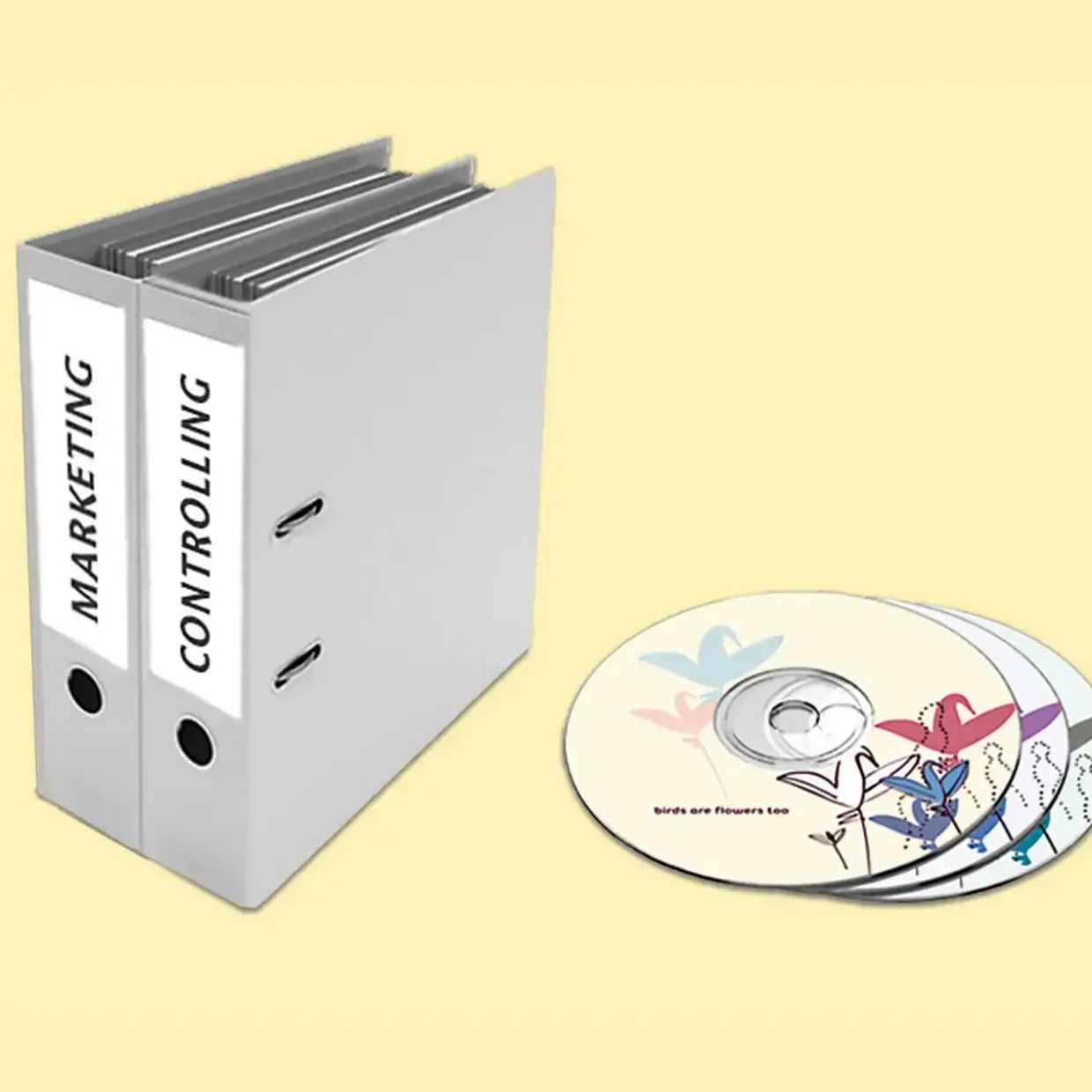Etiketter print selv TopStick CD - DVD Ø117mm (100)