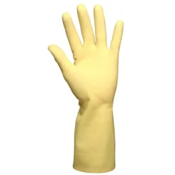 Fantom Super 45 - Gul Neoprene/Latex handske uden velour - Størrelse 9-9,5 - 12 stk