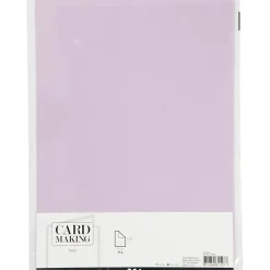 Farvet Papir A4 210x297 mm, 80 g, lys lilla, 20stk.