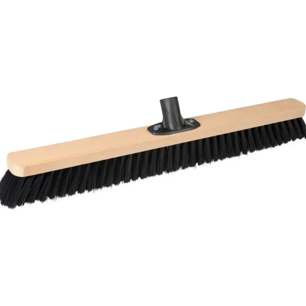 Fejekost 60 cm - Træ - Medium børstehår - Sort