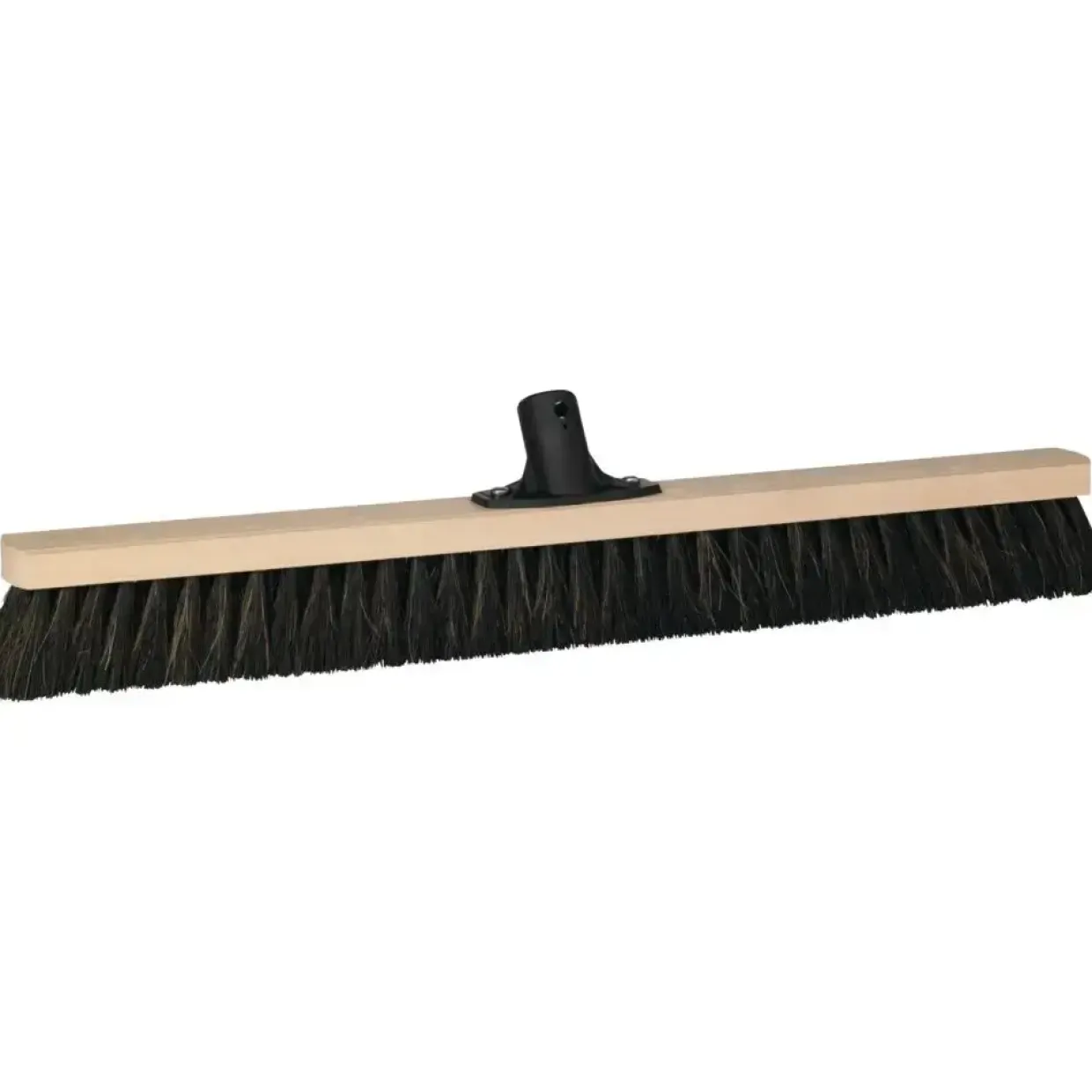 Fejekost, Vikan Classic, blød, med gevind, sort, 60 cm