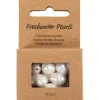 Ferskvandsperler, Gennemboret på langs, diam. 9-11 mm, hulstr. 2 mm, perlemor, 13stk./ 1 pk.