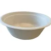 Fiberskål, 5,5cm, Ø15,5cm, 500 ml, brun, sukkerrør - 500 stk