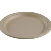 Fibertallerken, ABENA Gastro, Ø23cm, nature, sukkerrør - 500 stk