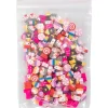 Figurperler Slik kager og is diam. 10 mm hulstr. 1,5 mm - 200 stk