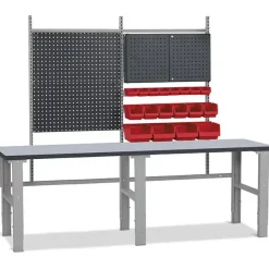 Filebænk - Komb. 5 - 2500 x 800 mm