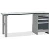 Filebænk komb. 7 2000x800 mm
