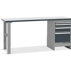 Filebænk komb. 7 2000x800 mm