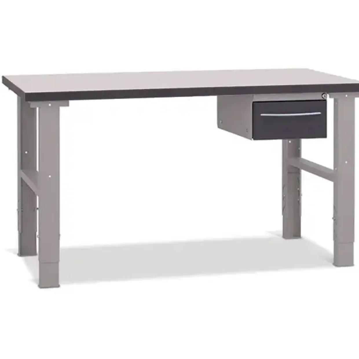 Filebænk 1500x800 mm inkl. enkeltskuffe
