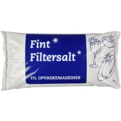 Filtersalt - Fint til opvaskemaskine - 2 kg - 6 stk