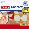 Filtpuder tesa hvide - Ø 26 mm - 9 stk. filtpuder i en pakke