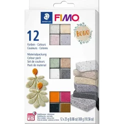FIMO® Effect ler, ass. farver, 12x25g/ 1 pk