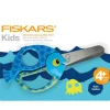 Fiskars børnesaks med dyremotiv længde: 13 cm | mariehøne