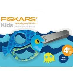 Fiskars børnesaks med dyremotiv længde: 13 cm | mariehøne