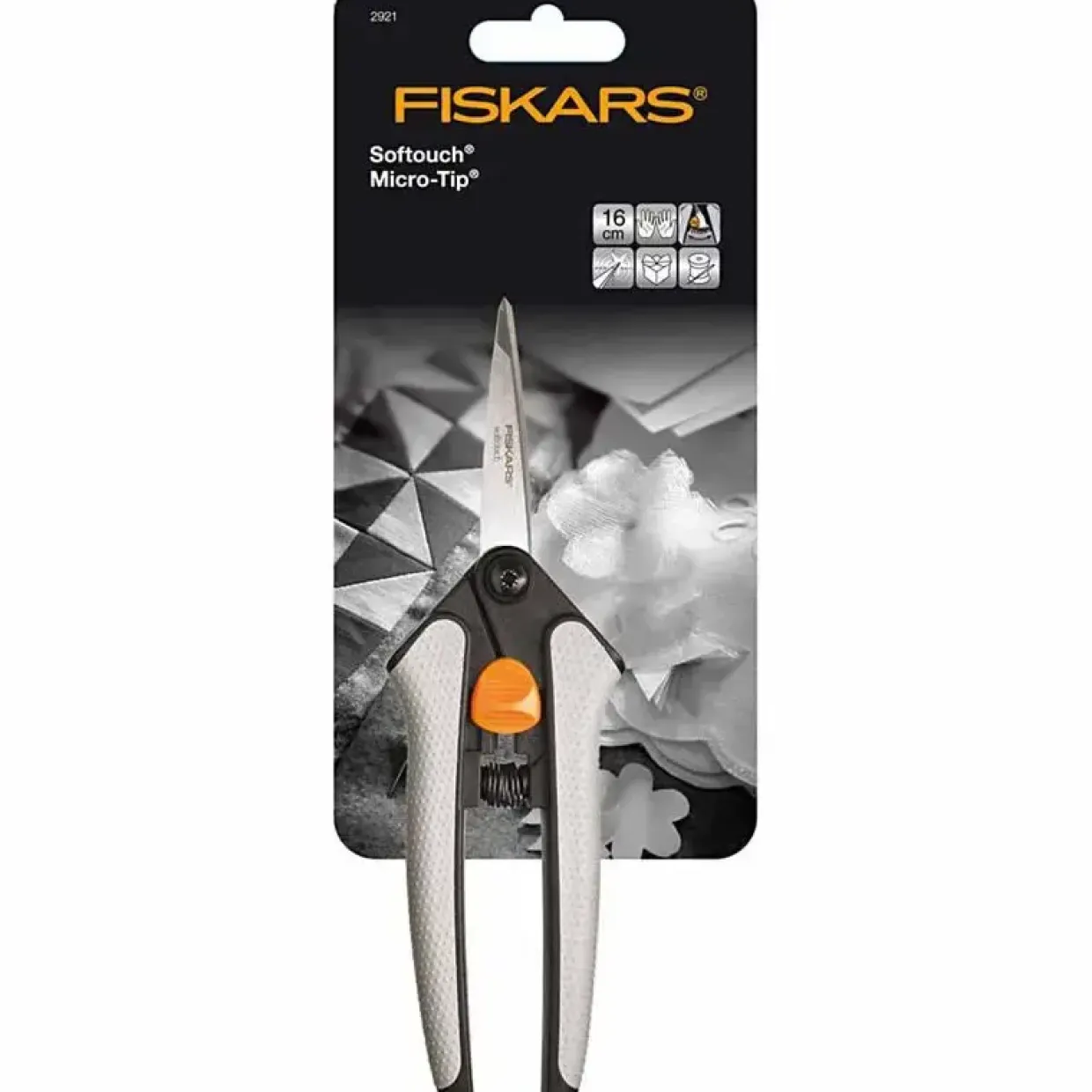 Fiskars Easy Action Softgrip® Micro-Tip® længde 16 cm | micro spids