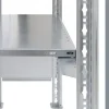 Følgesektion Boltless lagerreol, bjælker 2000x750x300 150 kg/hylde