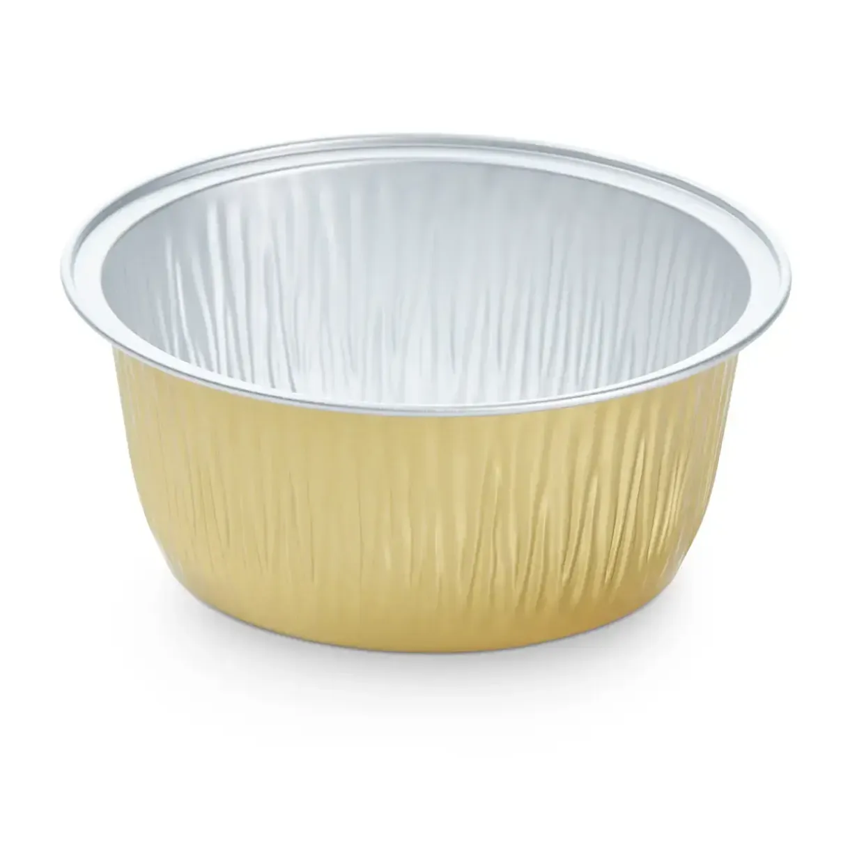 Foliebakke 290 guld 295 ml Ø 111 x 43 mm - 115 stk