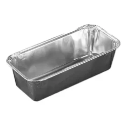 Foliebakke 7655 til postej 188 x 88 x 50 mm 550 ml - 100 stk