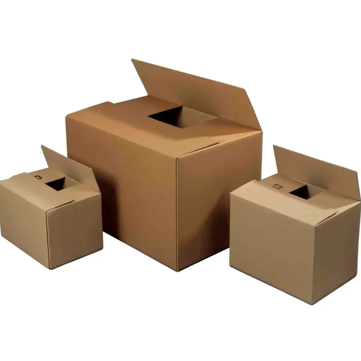 Forsendelseskasse 186x186x165-85mm - 25 stk