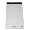Forsendelsespose, Coex, 50 µm, LD-PE sort/hvid, 400x600mm permanent tape lukning, pakke a 100 stk