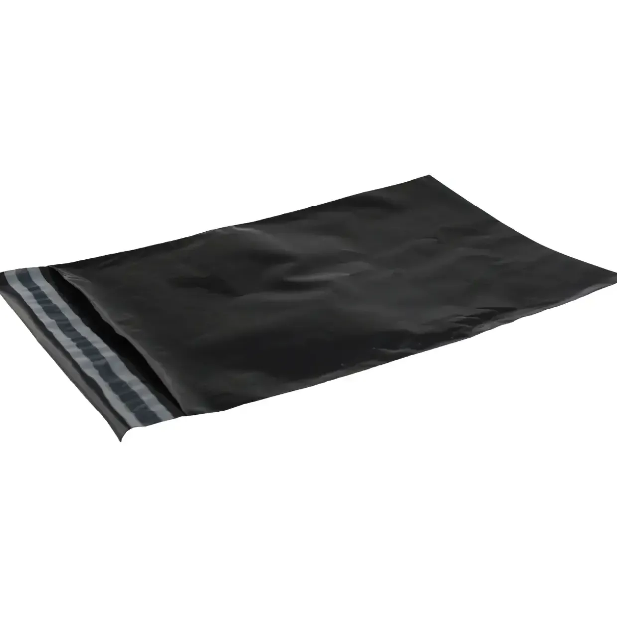 Forsendelsesposer - BNT - 230x325 mm A4 - PE 50 my - Sort - 100 stk