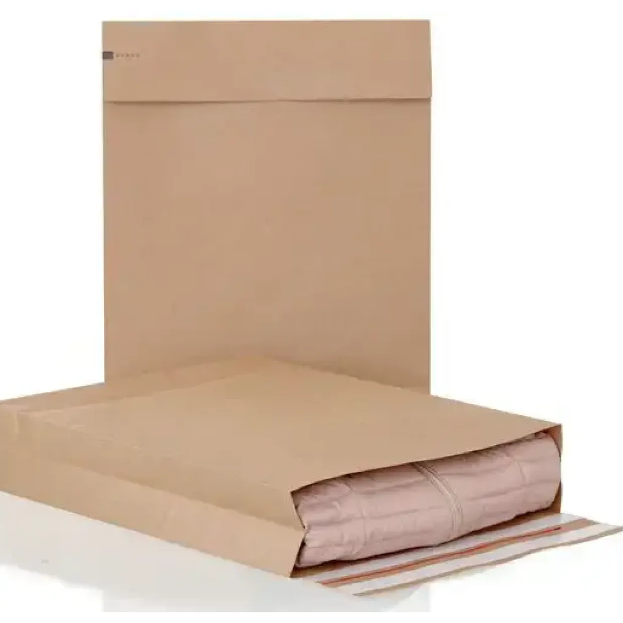 Forsendelsesposer Ecommerce paper mailer 162x229x40+100mm - 250 stk